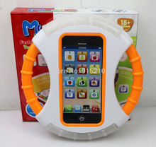English Touch Screen music learning education baby toy Y phone Kid s Music learning machine with