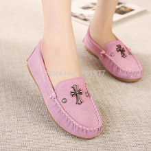 Genuine Leather Flats For Women Lolita Women Shoe 2014 Designer Flats Mint Shoes Mocassim Flat Ballerina