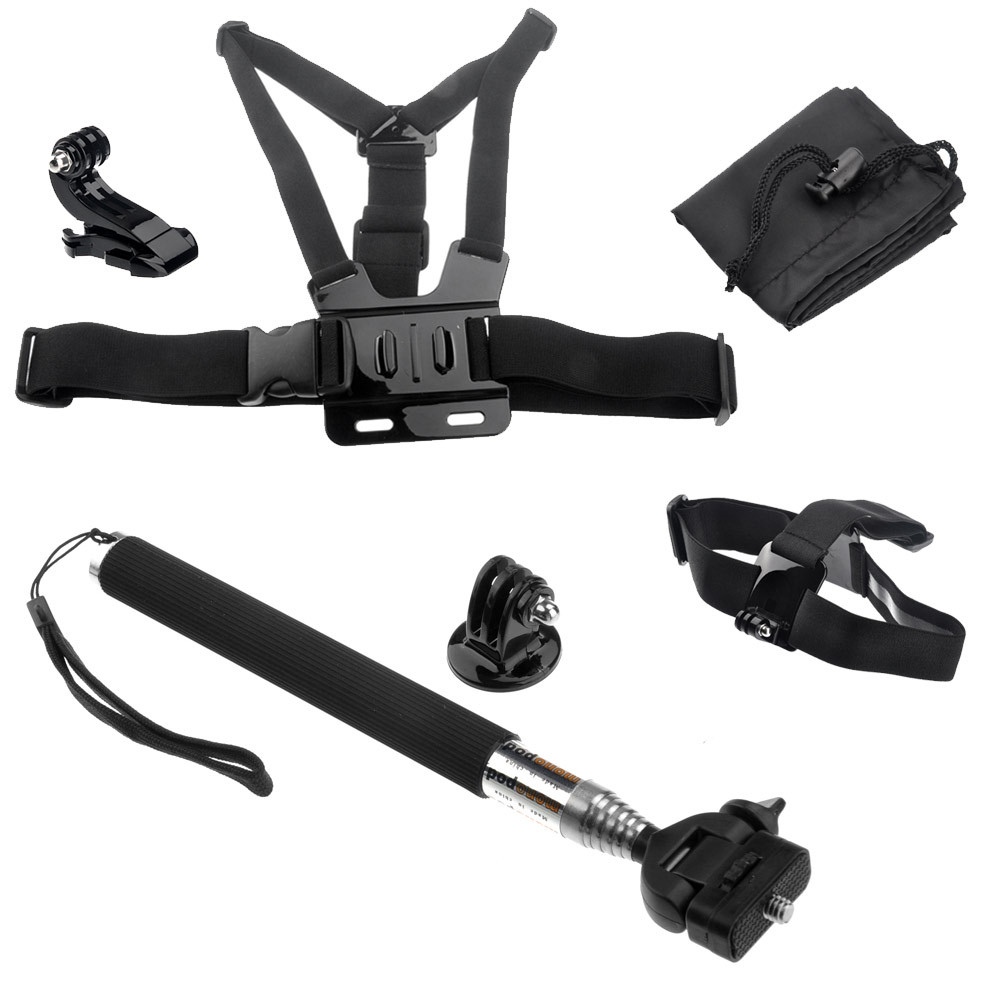 Купить GoPro грудной ремень & голову ремешок горе & монопод штатив ...
