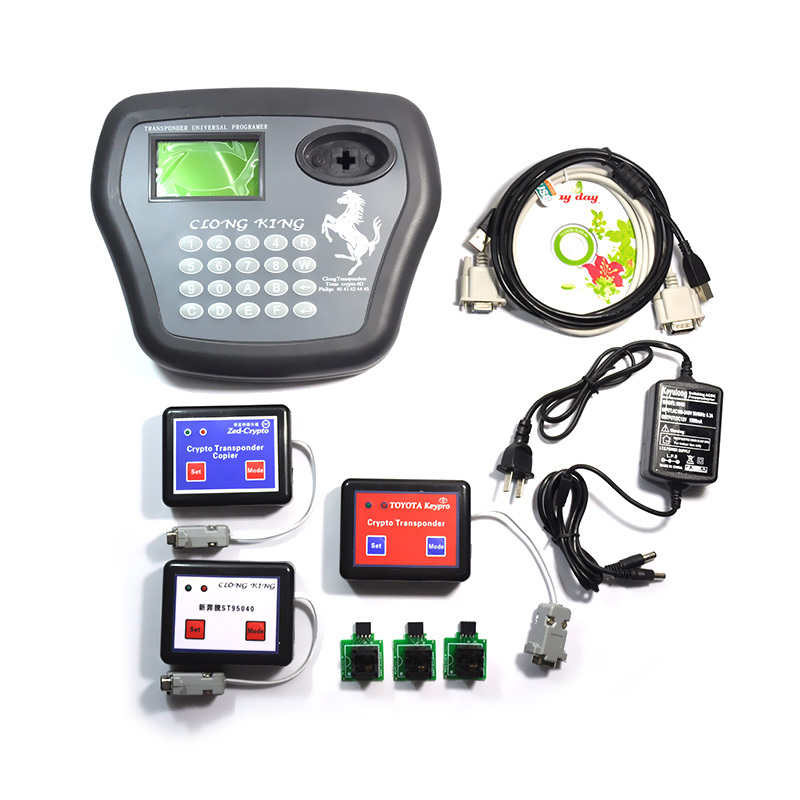 Free Shipping Promotional Price Car Key Clone King Tool V3 37 Super Transponder Key Programmer Distinguish
