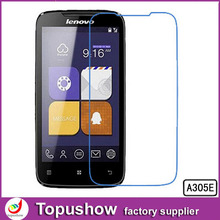 For Lenovo A305E HD Screen Protector Film High Quality Glossy Screen Guard Film With Retail Packaging 10pcs/lot Freeshipping