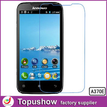 Screen Film With Retail Packaging 10pcs/lot For Lenovo A370E Transparent LCD Screen Display Protector Freeshipping