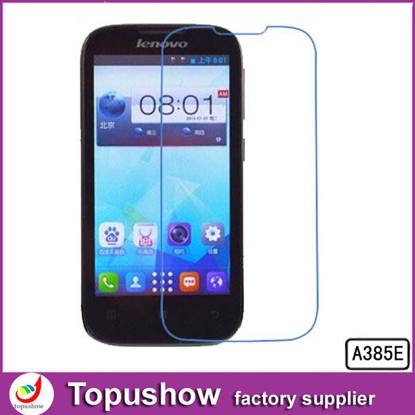 HD Screen Protector Film For Lenovo A385E High Quality Glossy Screen Guard Film 10pcs lot With