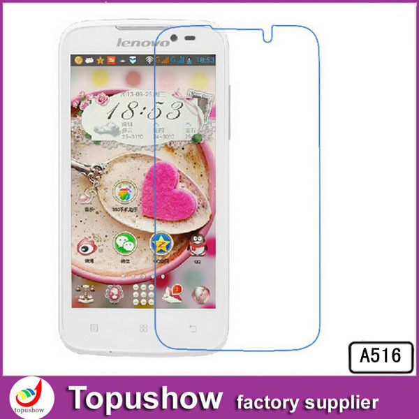 10pcs lot With Retail Packaging HD Screen Protector Film For Lenovo A516 High Quality Glossy Screen