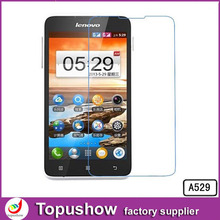 Freeshipping 10pcs lot With Retail Packaging HD Screen Protector Film For Lenovo A529 High Quality Glossy