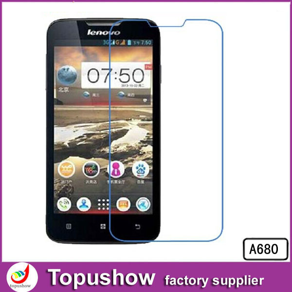 For Lenovo A706 Mobile Phone protection Film With Retail Packaging 10pcs lot Freeshipping