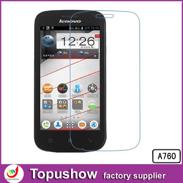 Mobile Phone protection Film Freeshipping For Lenovo A760 With Retail Packaging 10pcs lot