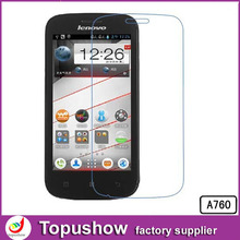 Mobile Phone protection Film Freeshipping For Lenovo A760 With Retail Packaging 10pcs/lot
