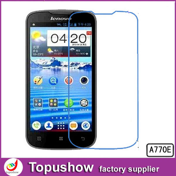10pcs lot With Retail Packaging Mobile Phone protection Film Freeshipping For Lenovo A770E