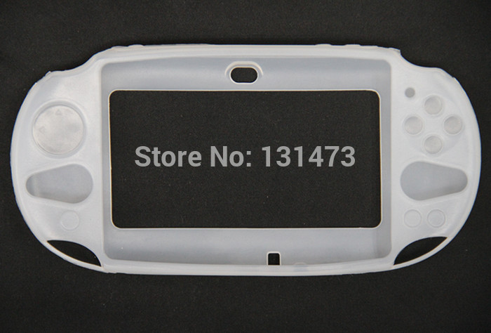 Free Shipping 5pcs lot Soft Silicone Protective Sleeve Shell Case Cover For PS Vita 2000 PSV