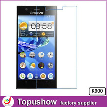 Freeshipping 2014 HD Anti Glare Film For Lenovo K900 Lcd Phone Screen Protector Film 10pcs/lot With Retail Packaging