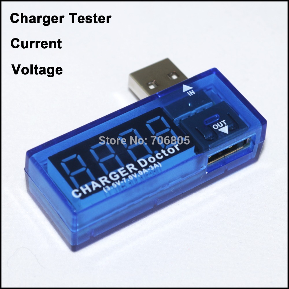 Купить Мини-usb зарядное устройство доктор usb тока напряжение зарядки ...