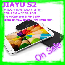 White In stock JIAYU S2 MTK6592 Octa Core 3G Smart Phone13MP Camera 5.0″ IPS Gorilla Glass Screen 2G RAM 32G ROM Free Ship