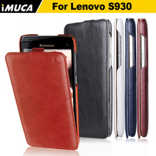 Lenovo S930 Case 100% original leather case for Lenovo S930 S939 Vertical Flip Cover Mobile Phone Bags & Cases Accessories