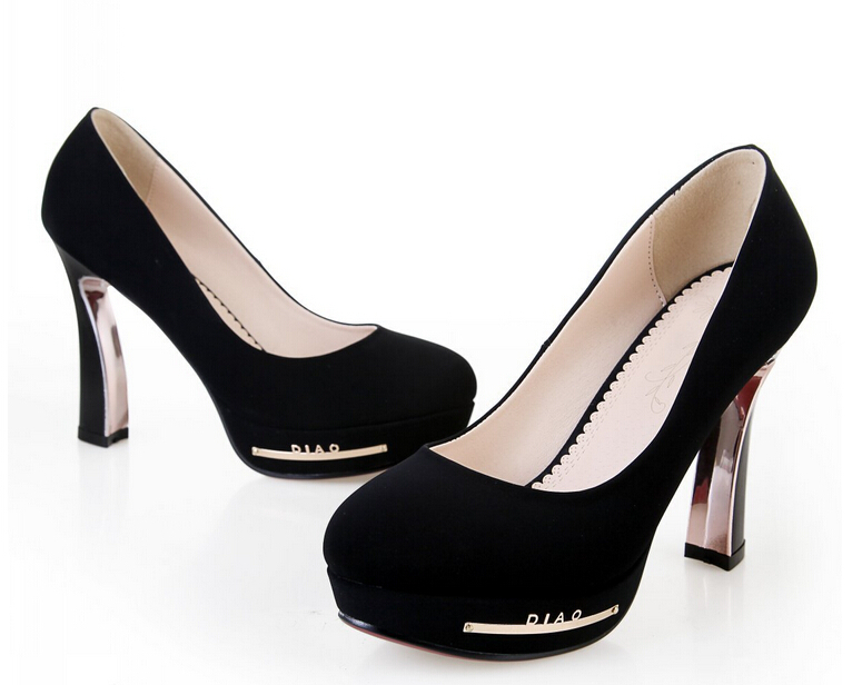 Free shipping 2014 spring and autumn shoes Polish occupation Sexy Heels women s working pumps 
