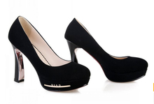 Free shipping 2014 spring and autumn shoes Polish occupation Sexy Heels women s working pumps 