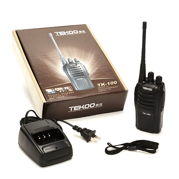 Newest TK 100 5W Two Way Handheld Portable Walkie Talkie UHF 400 470MHz Fm Transceiver for