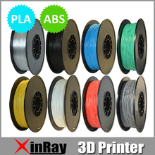 15 Colors ABS PLA 3.0/1.75mm Filaments 1kg/2.2lb 3D Printers plastic Rubber Consumables Material MakerBot/RepRap/UP/Mendel 3DPAP