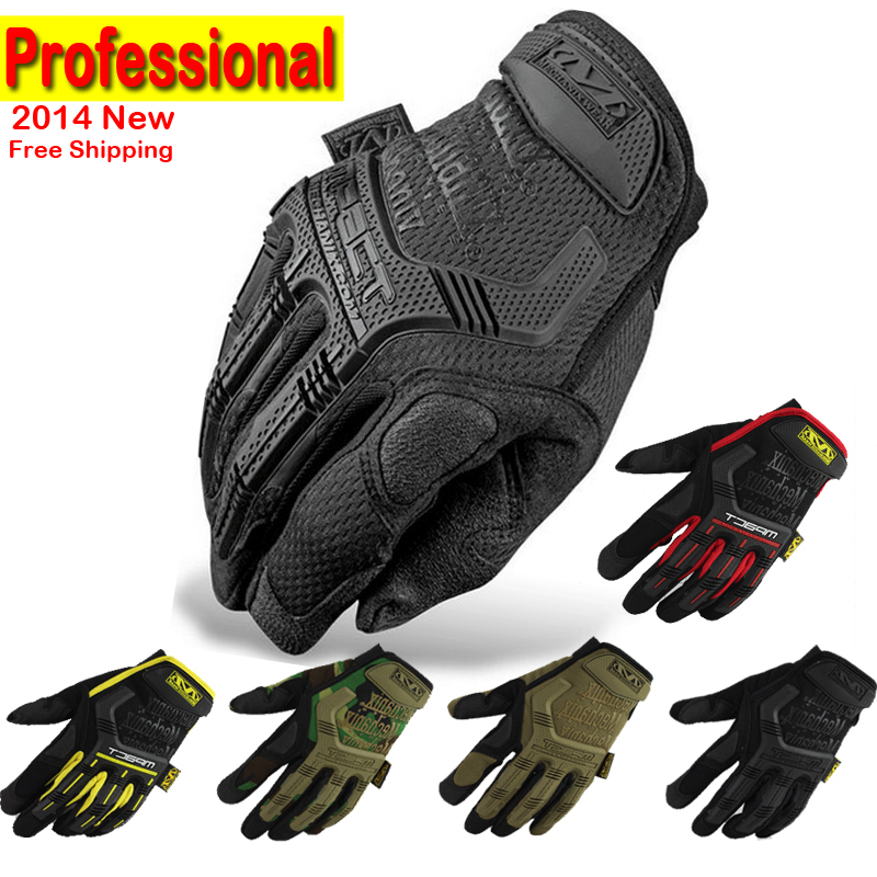 New Professional Navy Seals Mechanix Brand Tactical Gloves Luvas Wild Ride Game Bike Motorcycle Army Military Full Finger Gloves