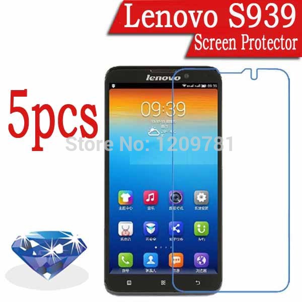 5x in stock Free shipping original lenovo S939 original phones 6 inch touch screen protector protector