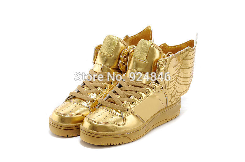 Where Can Buy Cheap Jeremy Scott Wings Shoes For Men Women JS Wings 2 0 Gloden