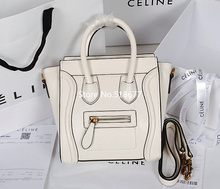 2014 Summer Women Designer Bags Handbags Famous Brands Smiley Bag Genuine Leather Smile Tote Handbags High Quality,Small size