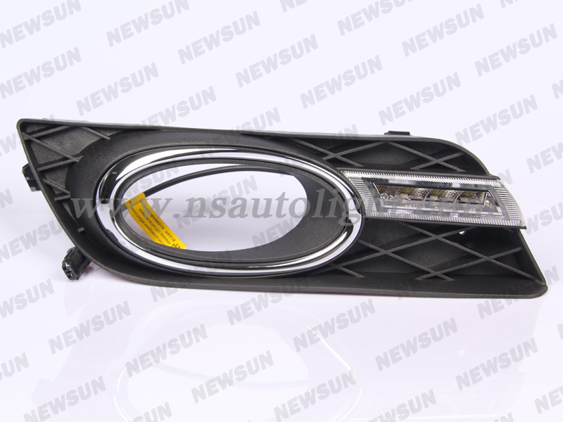 2014 New design auto parts for honda drl LED daytime running light replacement for Honda CIVIC
