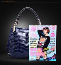2015 new women handbag fashion alligator women messenger bags Brilliant pattern tote shoulder bag dinner bolsas