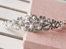 Bead belt alloy the bride hair accessory wedding marriage accessories
