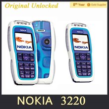 Nokia 3220 GSM Cell Phone Original Unlocked NOKIA phone Support Russian Hebrew Free shipping