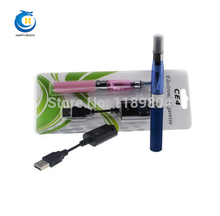 Factory Price Ego CE4 Starter Kit Electronic Cigarette Blister Pack Single e cigarette 1 6ml Atomizer