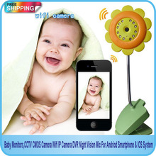 Free Shipping!!Baby Monitors,CCTV CMOS Camera Wifi IP Camera DVR Night Vision Mic For Andriod Smartphone & IOS System
