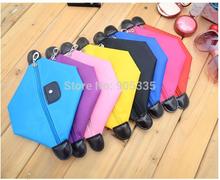 shine candy color fashion lady cosmetics storage bag women waterproof make up case
