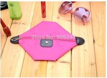 shine candy color fashion lady cosmetics storage bag women waterproof make up case