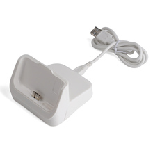 White USB 3 0 Dock Cradle Desktop SmartPhone Charger for Samsung Galaxy S5 i9600 Slim Case