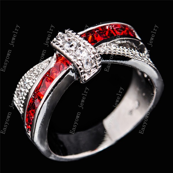 ... -Jewelry-14KT-White-Gold-Filled-Rings-Ruby-Trendy-Ring-Size-6-7-8.jpg
