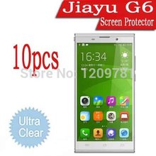 10pcs Mobile Phone Jiayu G6 Screen Protector.Ultra-Clear LCD Protective Film Guard Cover Case.Jiayu G1 G2 G2F G2S G3 G4 S2 G5