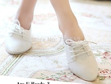 Women s casual sneakers2014 new white black pointed lace waterproof breathable pu flat shoes to help