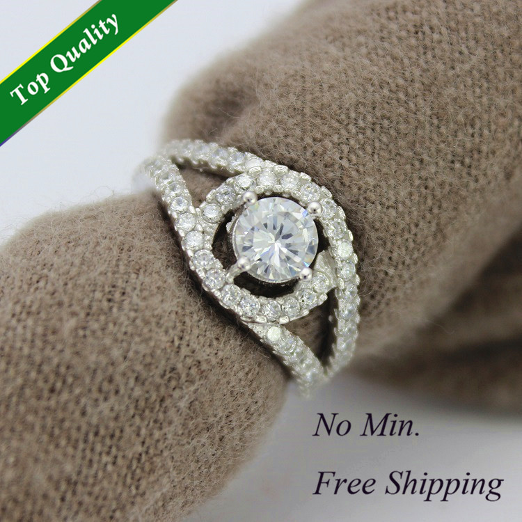 New Arrival Anel Bague Women Jewellery Vintage Marriage 925 Silver Party Ring Simulated Diamond Jewelry Acessorios