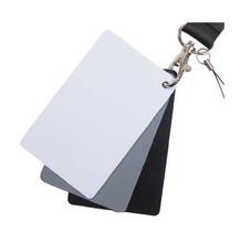 Photo Studio Accessories Digital Grey Gray White Balance 3 Card Set From Digital Image Flow for