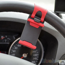 Car Steering Wheel Mount Holder Rubber Band For iPhone iPod MP4 GPS Accessories 03CT