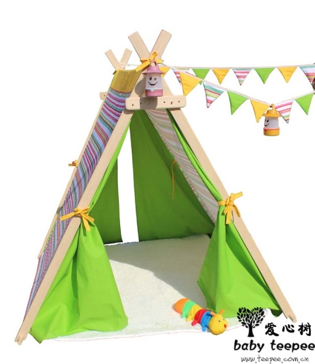 Free shipping Gree Fild Child Educational Kids Indian Tent Children's 