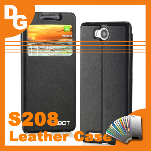 Hot Sale Original 6 Colors High Quality Flip leather Case For Cubot S208 Quad Core MTK6582