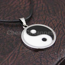 2014 New Vintage Yinyang Pendant Necklace Men Brand Novetly Men Necklace Designer Casual Cheap Men Jewelry