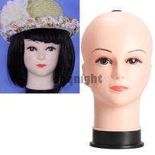 Real Female Mannequin Head Model Wig Hat Jewelry Display Cosmetology Manikin