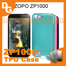 Hot Fashion High Quality Clear Pudding Protective Case For ZOPO ZP1000 1.7GHZ MTK6592 Octa Core  Android Smartphone