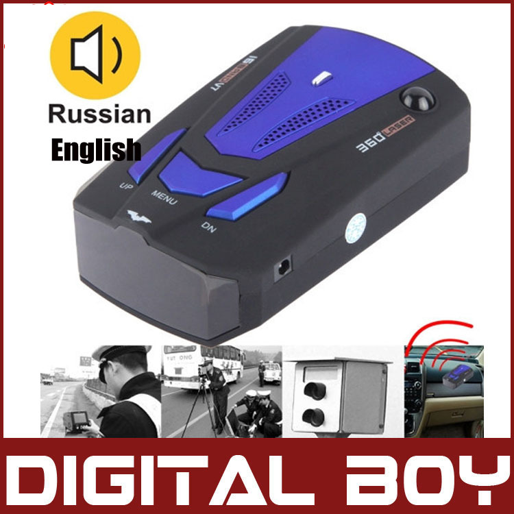 Купить Новый Е6 автомобиль радар детектор авто анти радар-детектор ...