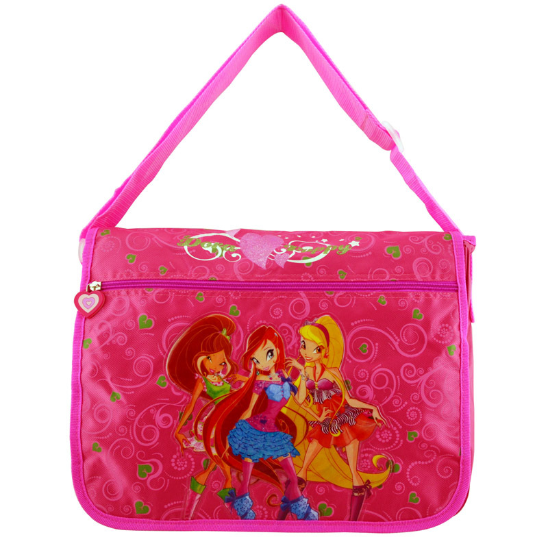 -School-Bags-for-Girls-Winx-Club-Fairy-Princess-Messenger-Cross-body ...