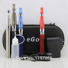 10pcs lot DHL free eGo CE4 Double Starter kits ego electronic cigarette with 2 ce4 ego