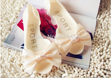 2014 summer women sandals Bow-tie slippers brand flip flops women’s jelly shoes crystal sandals Wholesale